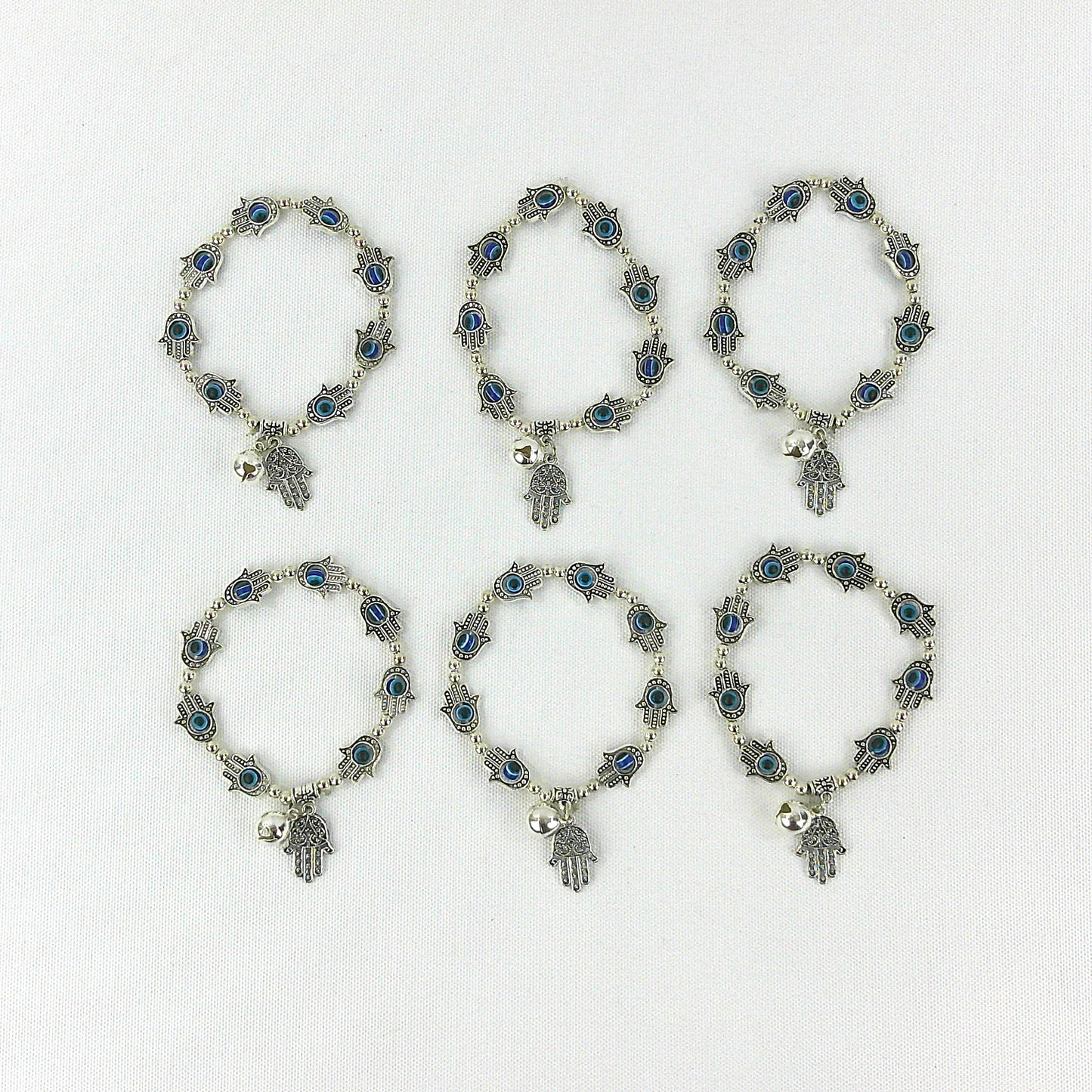 Hamsa Charm Bracelet  BR3723-13 (12PC)