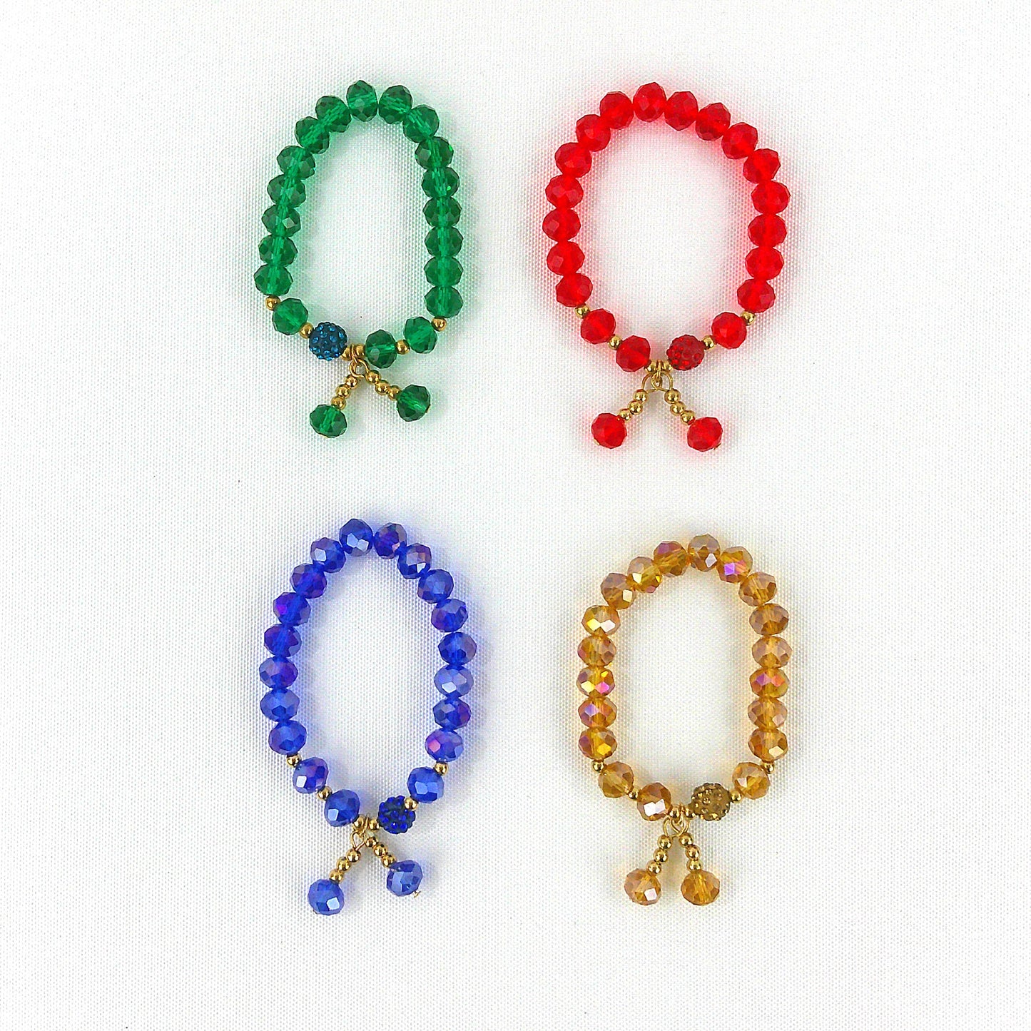 Bead Bracelet BR3723-14 (12PC)