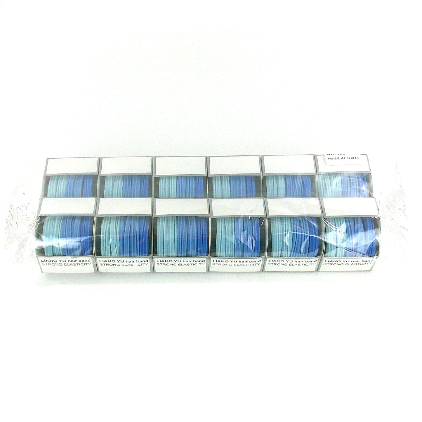 ELASTIC COLOR HAIR TIE 5PCS IN PER CASE RB4228-5 (12PC)