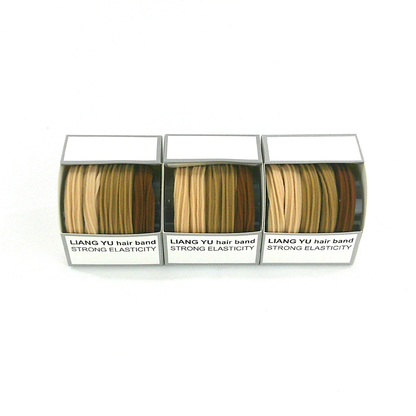ELASTIC COLOR HAIR TIE 5PCS IN PER CASE RB4228-5 (12PC)