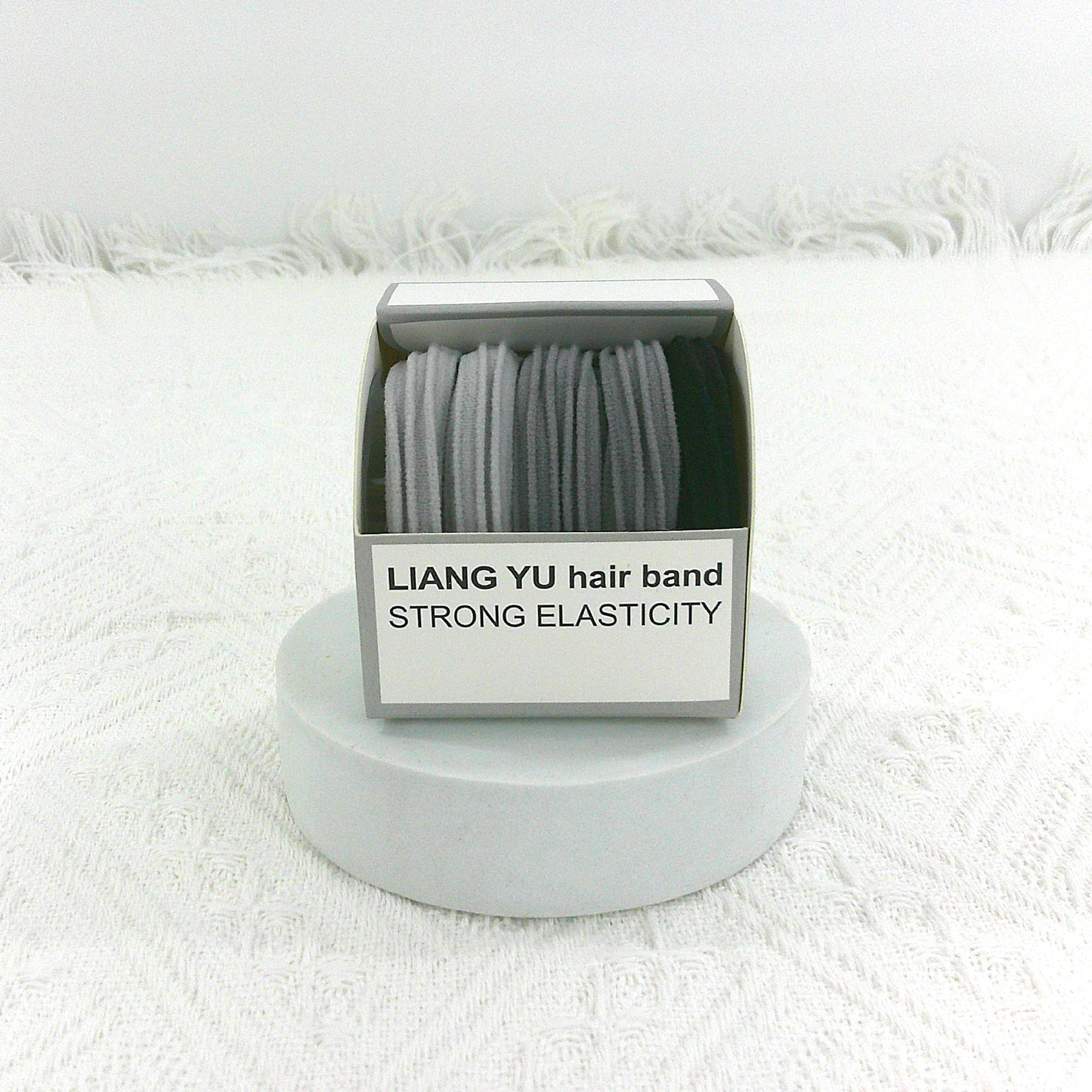 ELASTIC COLOR HAIR TIE 5PCS IN PER CASE RB4228-5 (12PC)