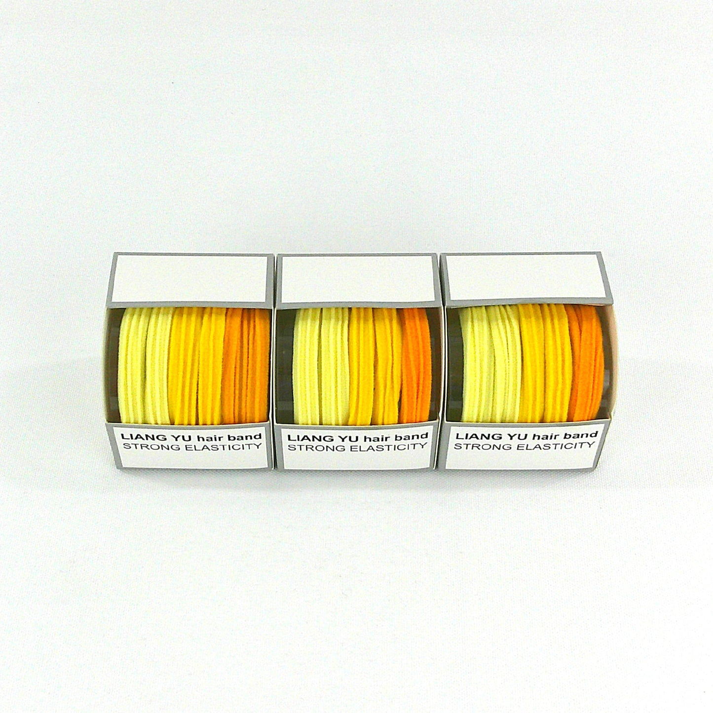 ELASTIC COLOR HAIR TIE 5PCS IN PER CASE RB4228-5 (12PC)