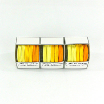 ELASTIC COLOR HAIR TIE 5PCS IN PER CASE RB4228-5 (12PC)