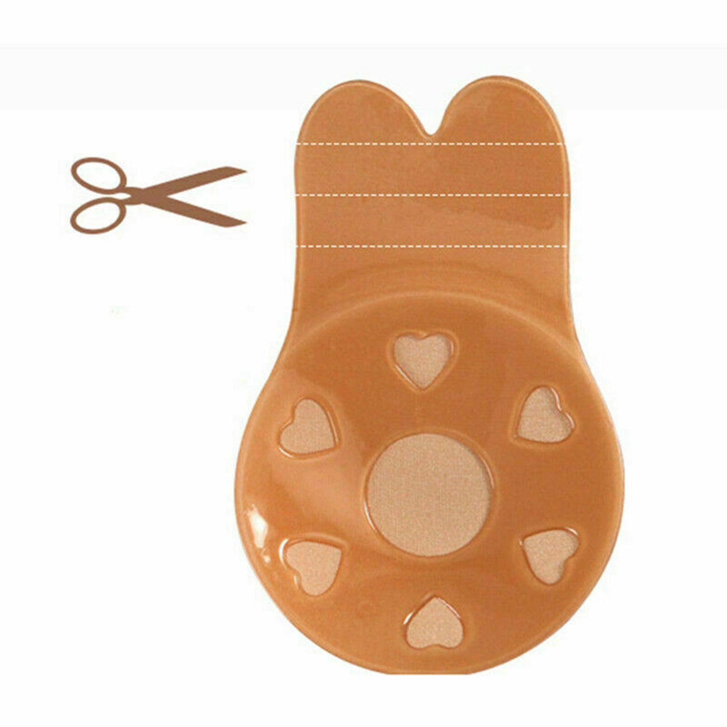 Invisible Push Up Bra  BRS133 (12PC)