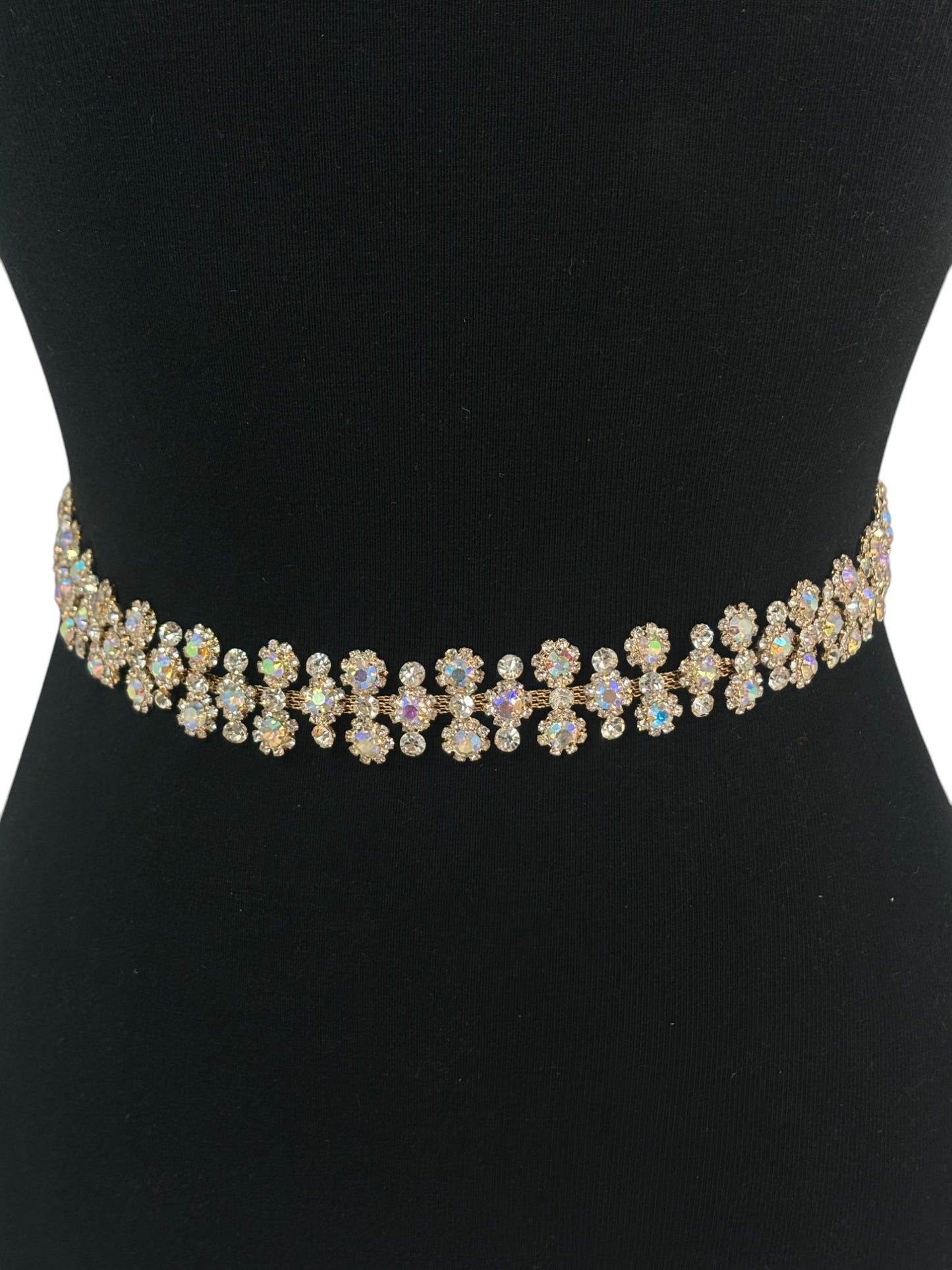 Rhinestone Flower Wedding Belt BT6018 (1PC)