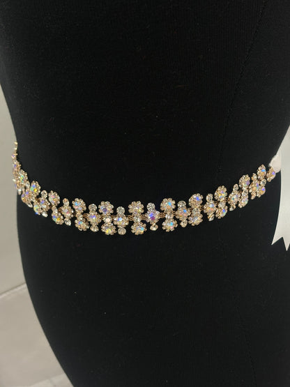 Rhinestone Flower Wedding Belt BT6018 (1PC)
