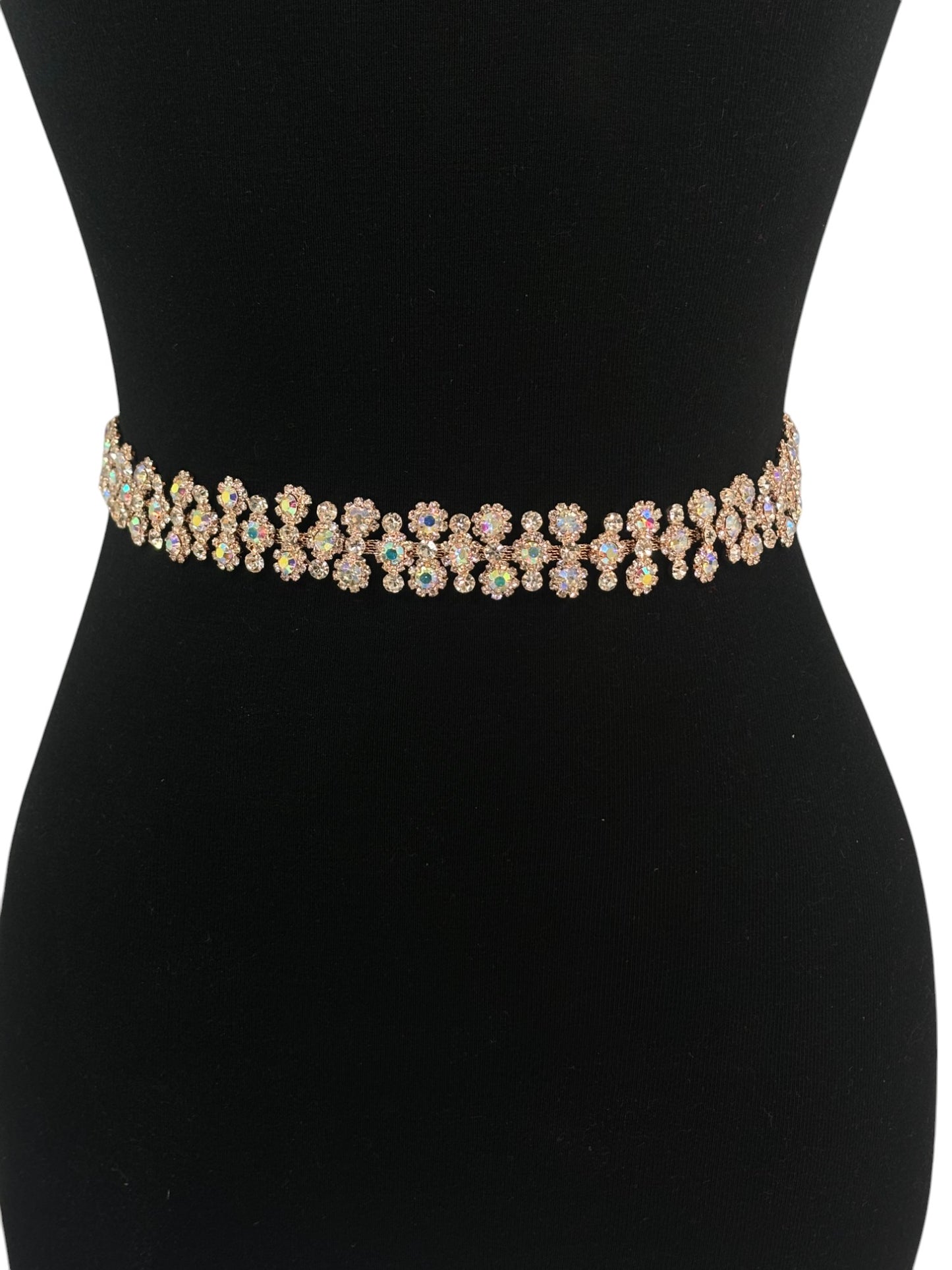 Rhinestone Flower Wedding Belt BT6018 (1PC)