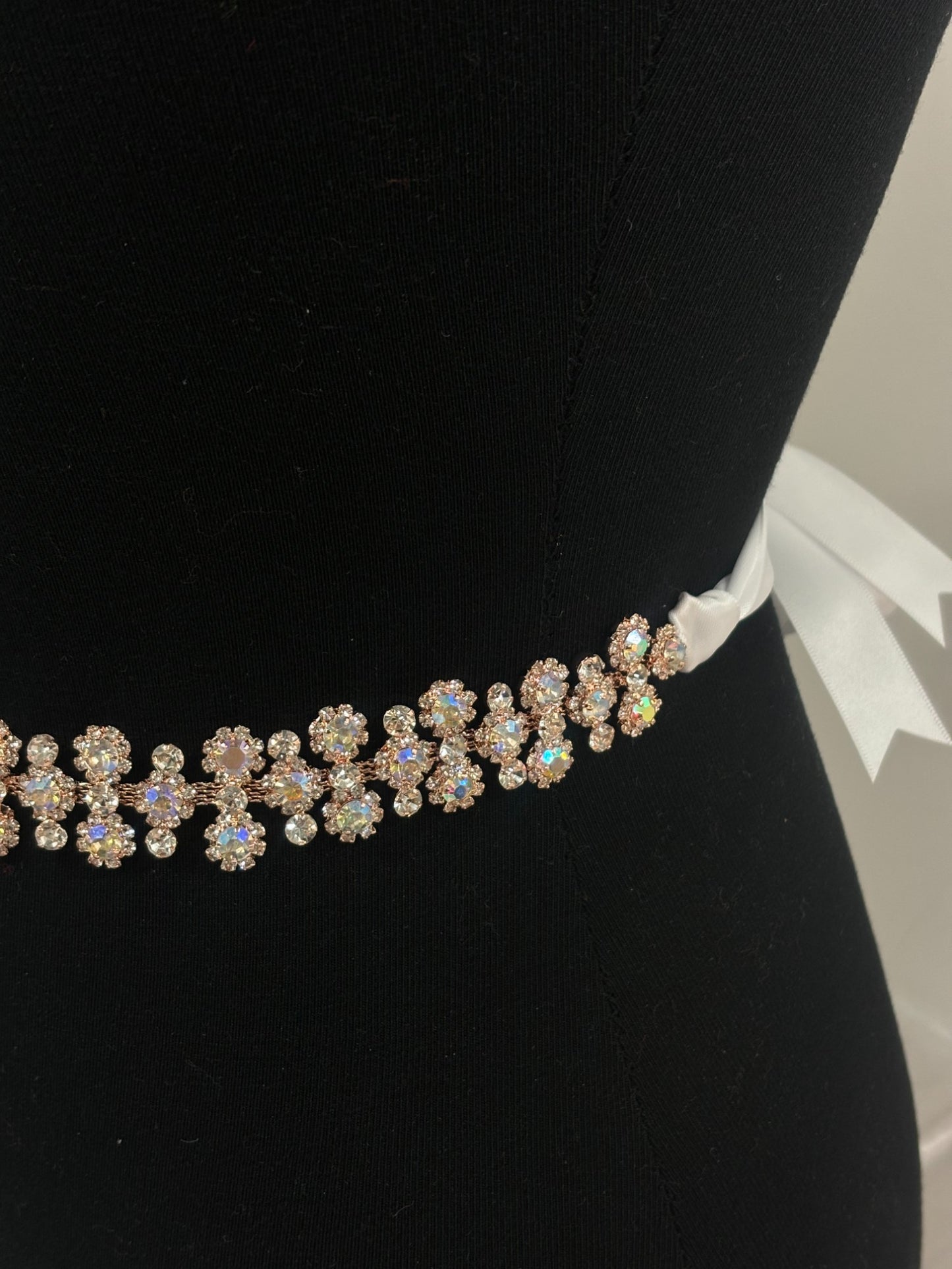 Rhinestone Flower Wedding Belt BT6018 (1PC)