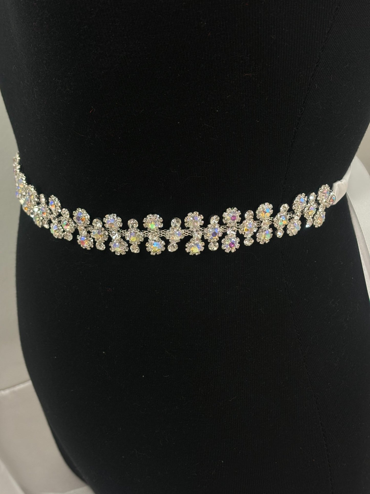Rhinestone Flower Wedding Belt BT6018 (1PC)