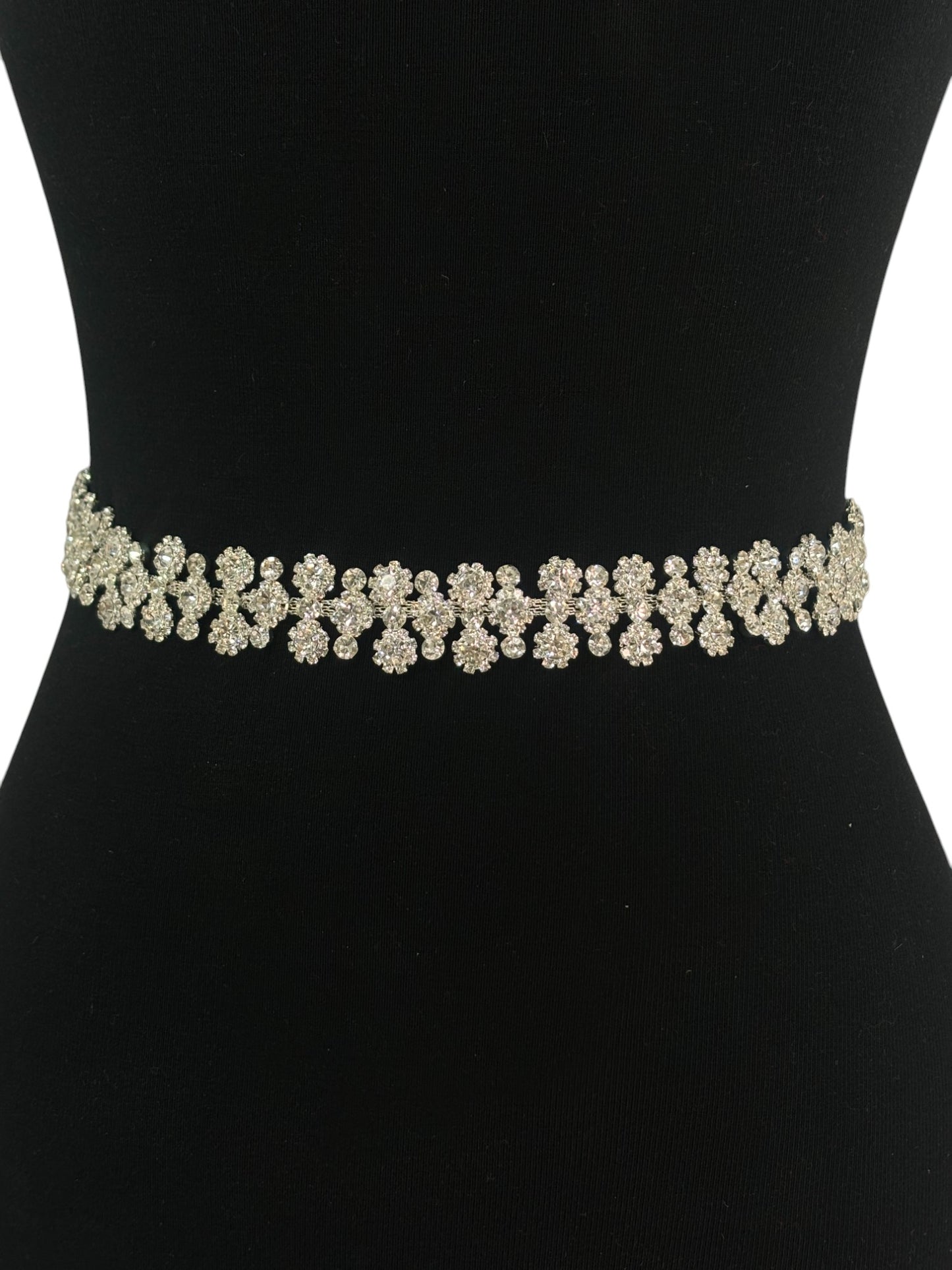 Rhinestone Flower Wedding Belt BT6018 (1PC)