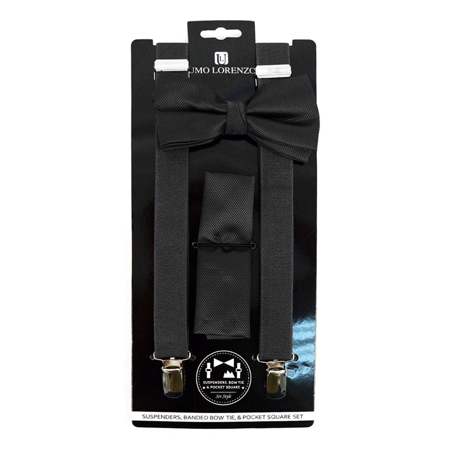 Men's Solid Color Clip-on Suspenders BTHSU6308 (1PC)