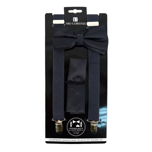 Men's Solid Color Clip-on Suspenders BTHSU6308 (1PC)