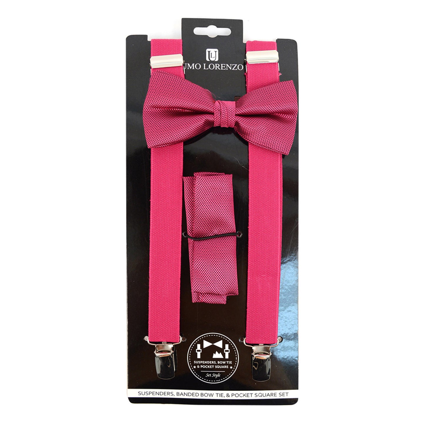 Men's Solid Color Clip-on Suspenders BTHSU6308 (1PC)