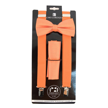 Men's Solid Color Clip-on Suspenders BTHSU6308 (1PC)