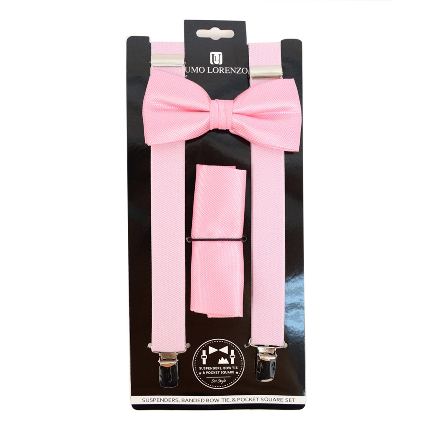 Men's Solid Color Clip-on Suspenders BTHSU6308 (1PC)