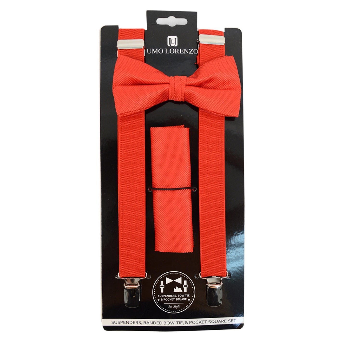 Men's Solid Color Clip-on Suspenders BTHSU6308 (1PC)