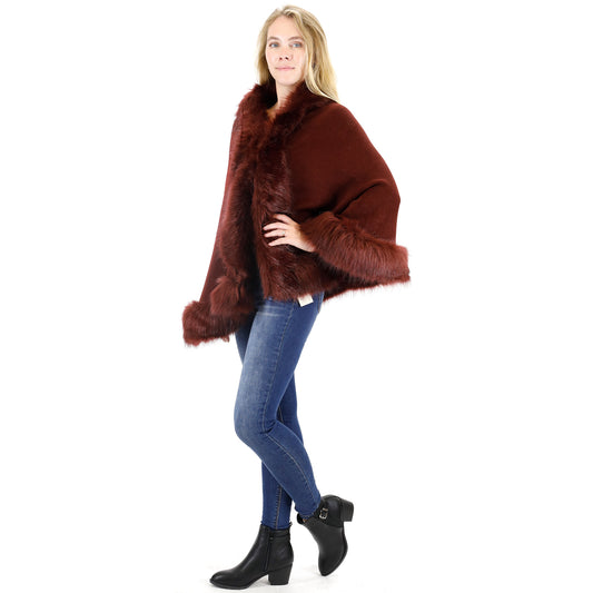 Fur Short Length Shawl SH923.. (2PC)