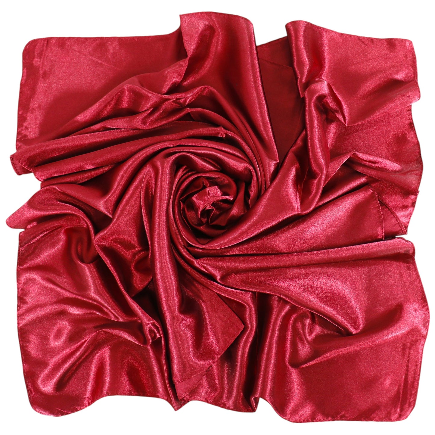 Satin Scarf Plain ST327B (12PC)