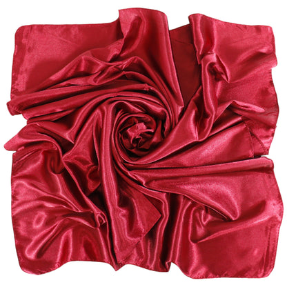 Satin Scarf Plain ST327B (12PC)