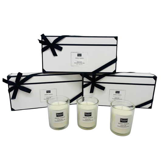 Scented Candle Gift Set Box Aroma Candle Orange Blossom C-51. (12PC)