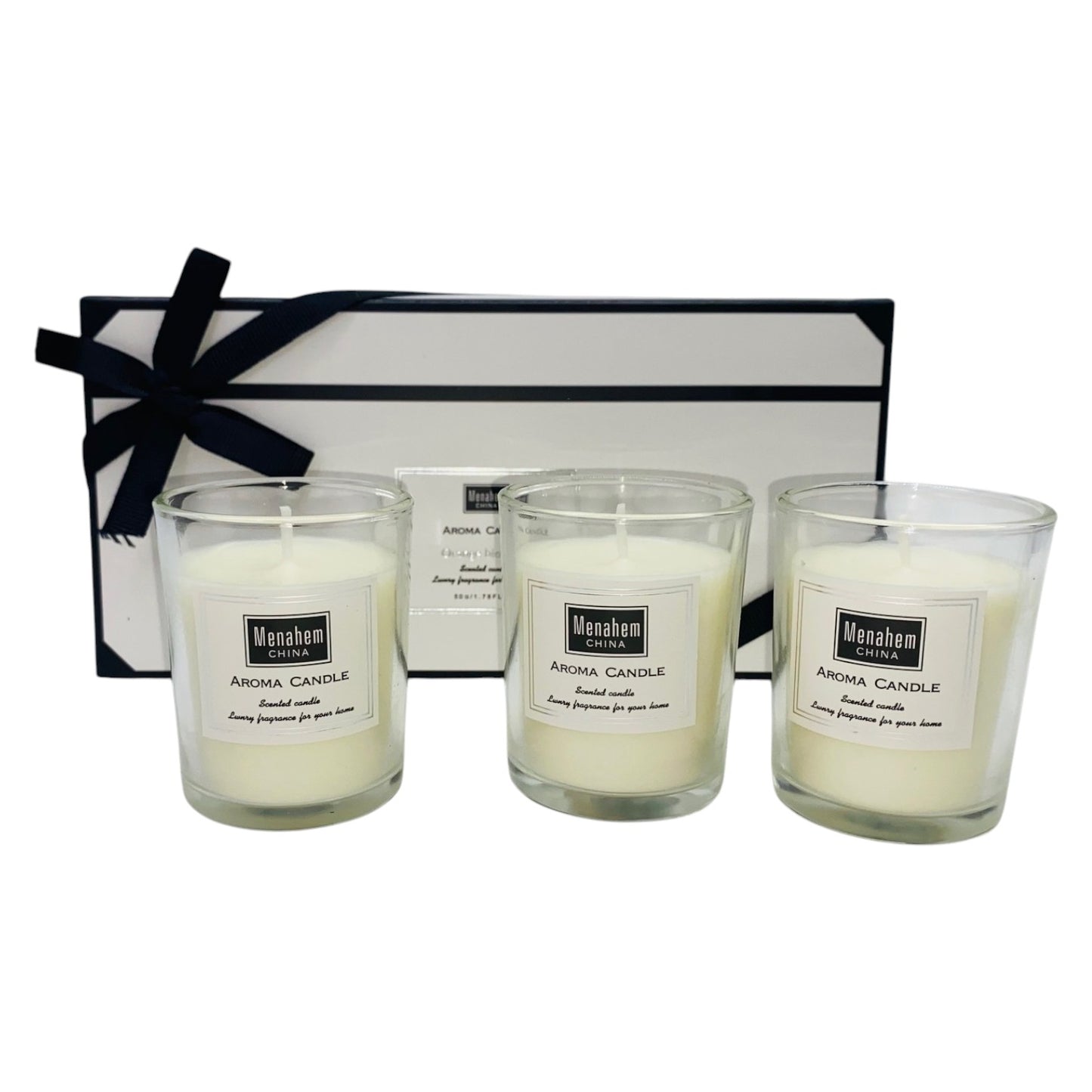 Scented Candle Gift Set Box Aroma Candle Orange Blossom C-51 (12PC)