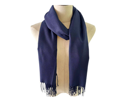 Cashmere Feel Plain Scarves CA4670 (12PC)