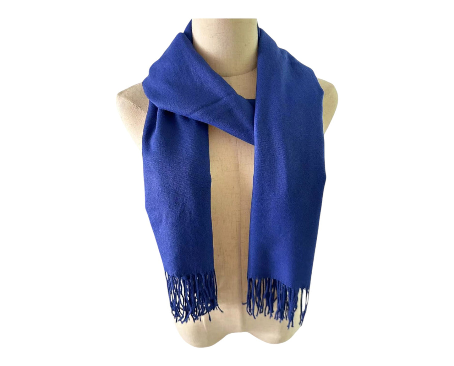 Cashmere Feel Plain Scarves CA4670 (12PC)