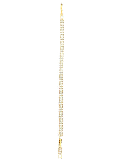 Crystal Bracelet With Extension CZ CB213 (4PC)