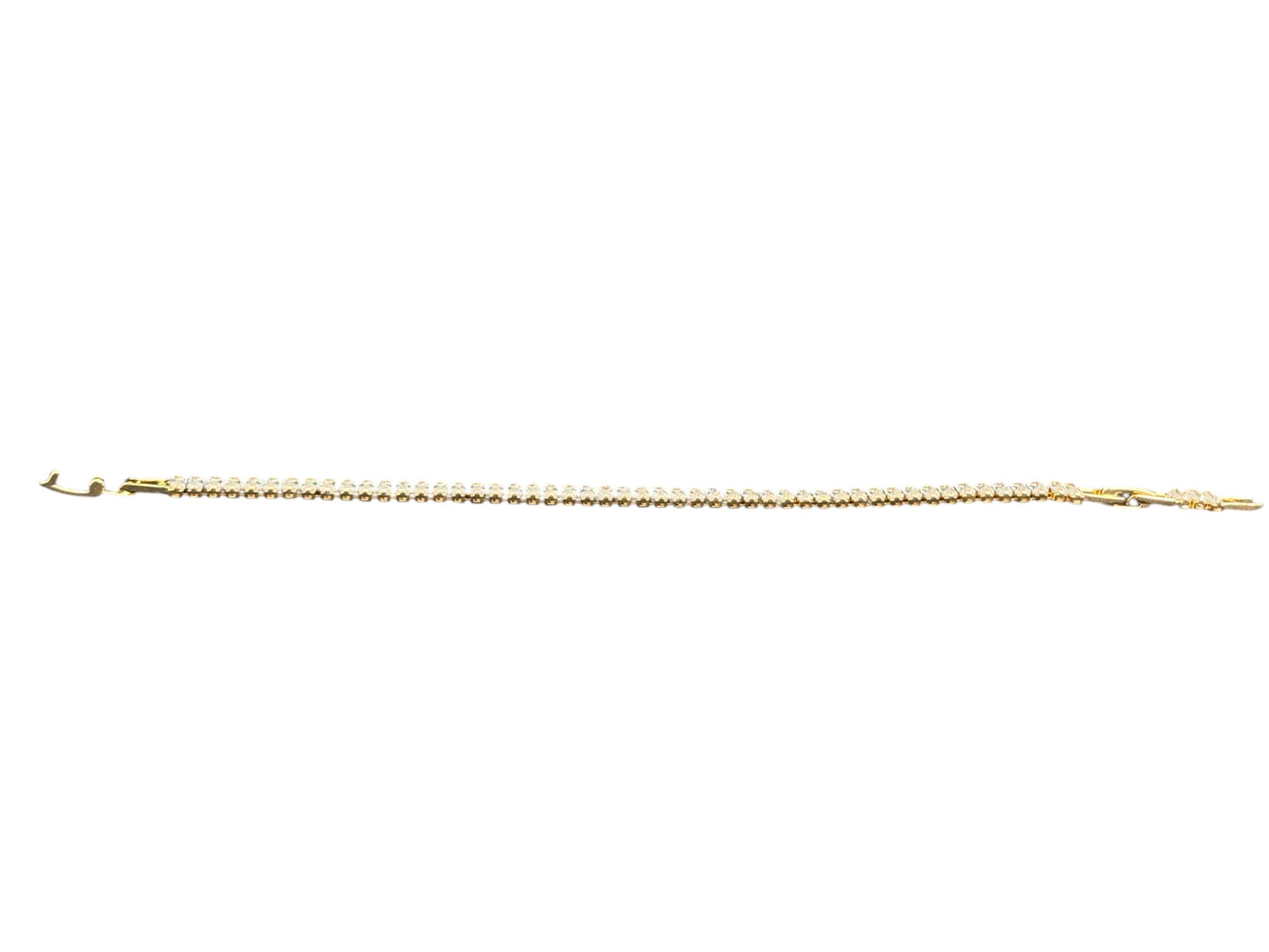 Crystal Bracelet With Extension CZ CB213 (4PC)