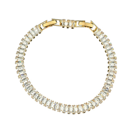 Crystal Bracelet With Extension CZ CB213 (4PC)