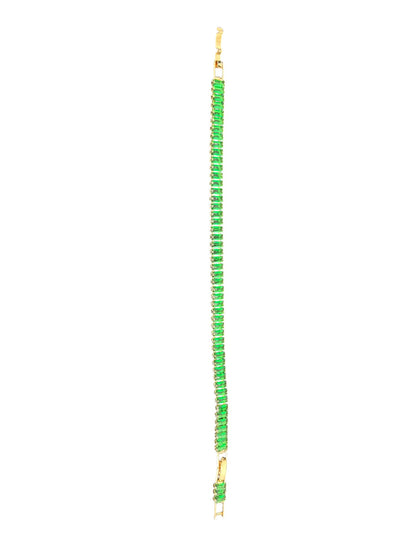 Crystal Bracelet With Extension CZ CB213 (4PC)