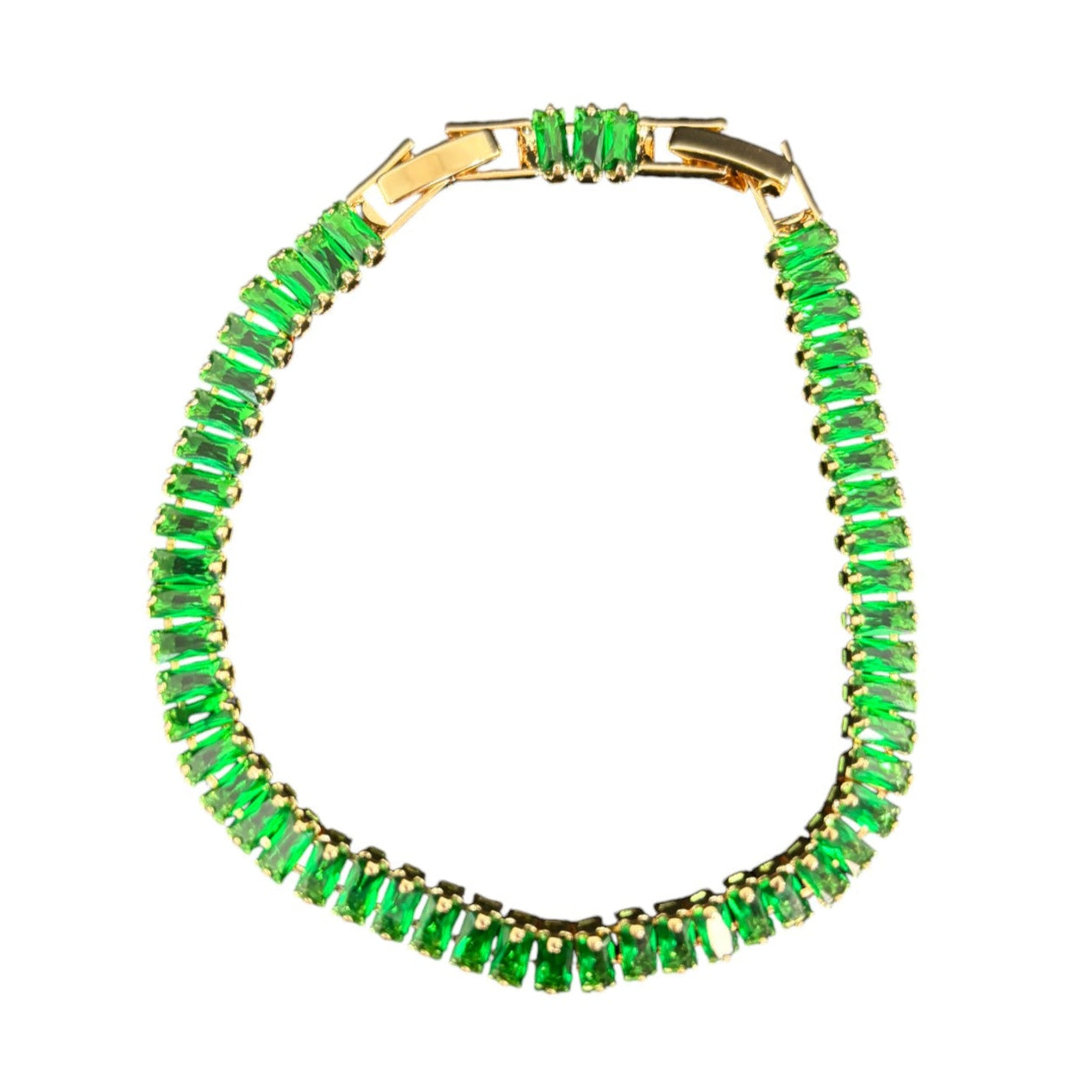 Crystal Bracelet With Extension CZ CB213 (4PC)