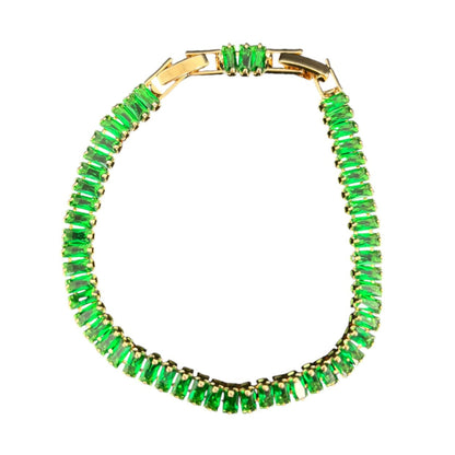 Crystal Bracelet With Extension CZ CB213 (4PC)