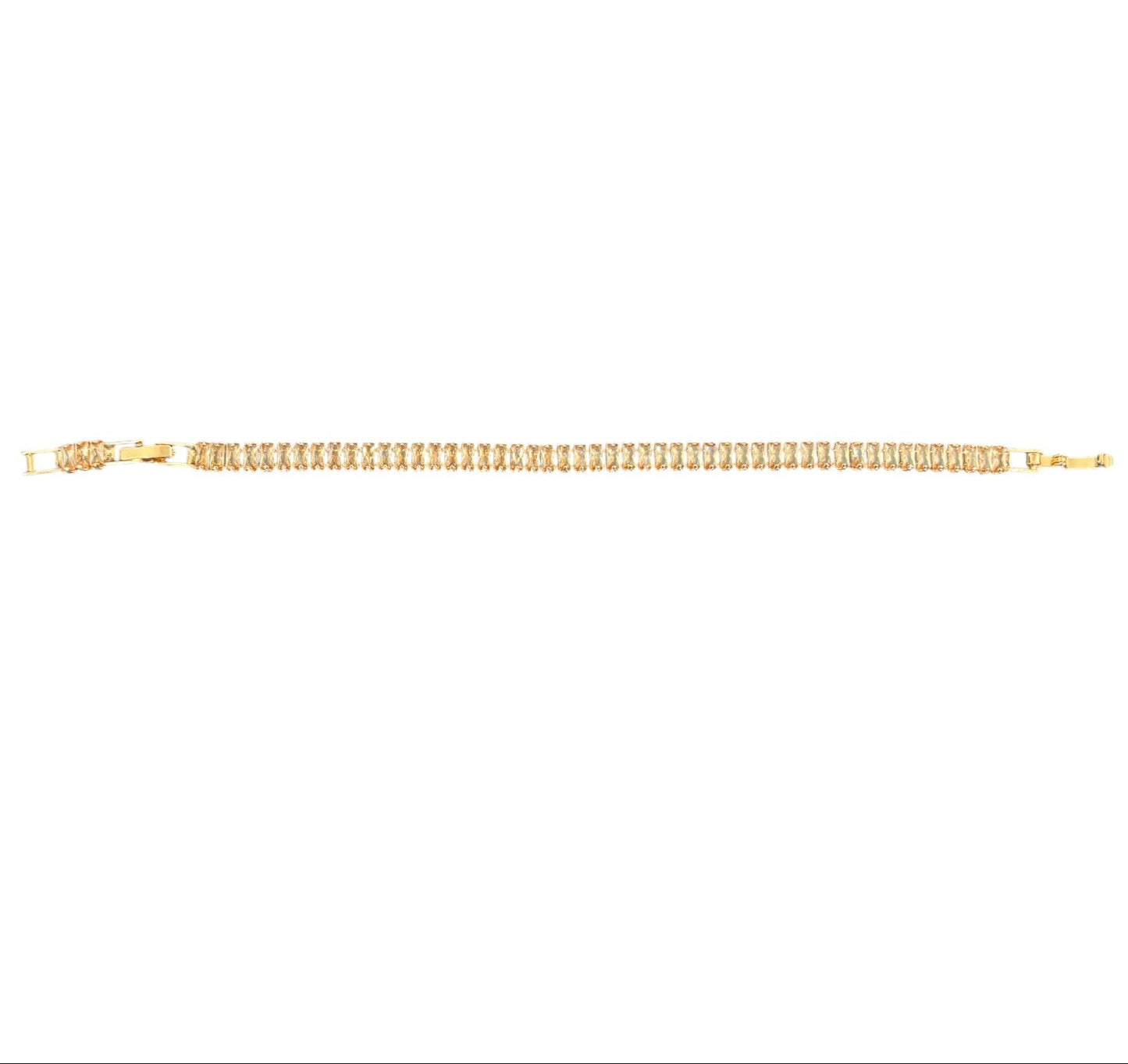 Crystal Bracelet With Extension CZ CB213 (4PC)