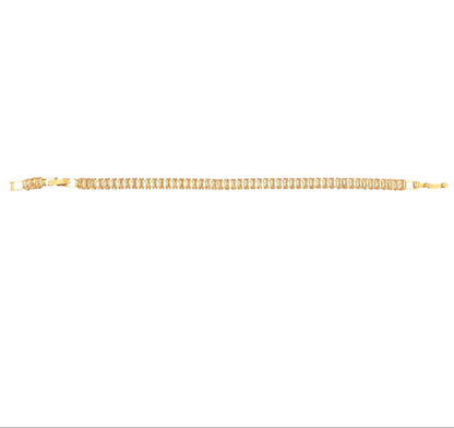 Crystal Bracelet With Extension CZ CB213 (4PC)