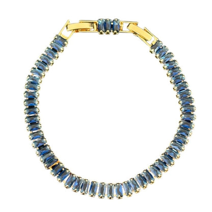 Crystal Bracelet With Extension CZ CB213 (4PC)