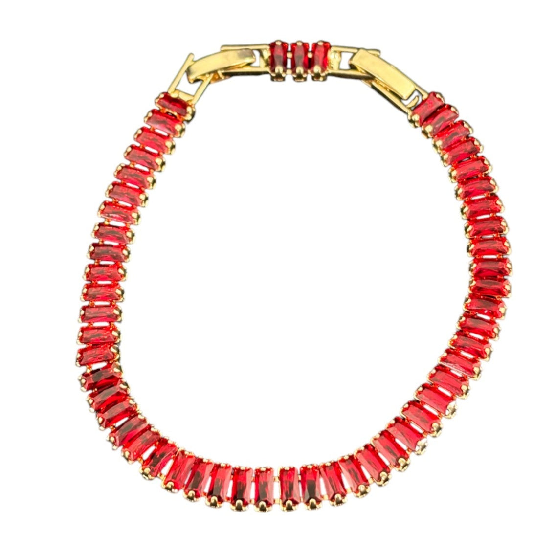 Crystal Bracelet With Extension CZ CB213 (4PC)