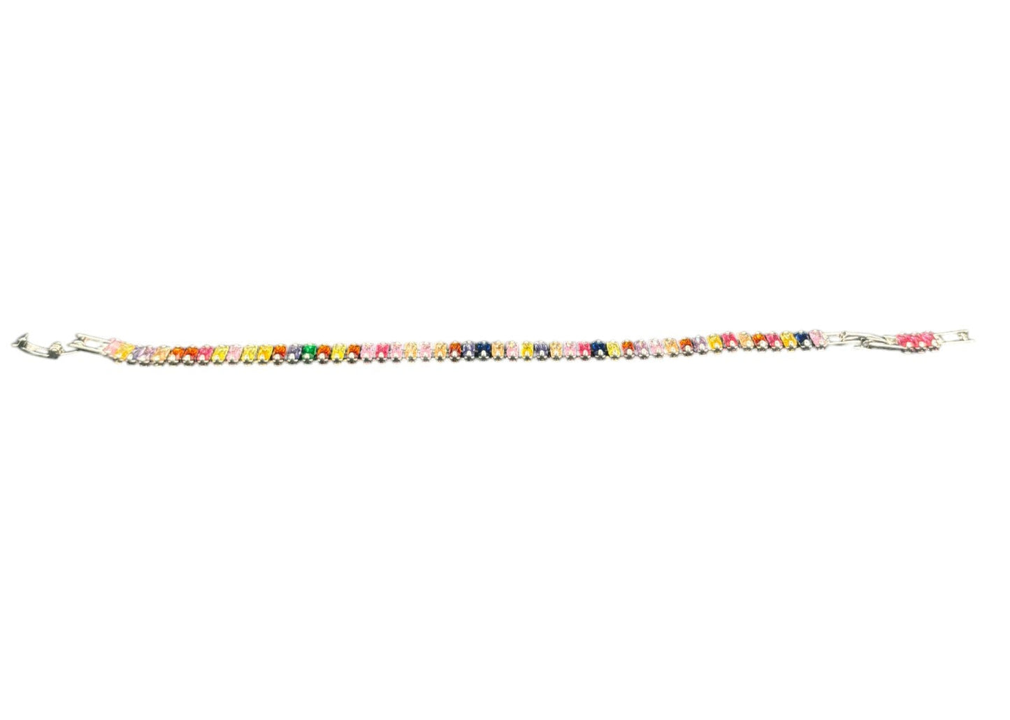 Crystal Bracelet With Extension CZ CB213 (4PC)