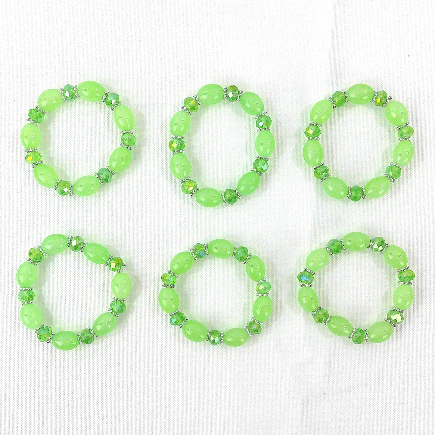 Natural Stone Bracelet CBR3719-2 (12PC)