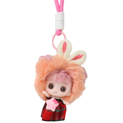 Bunny Ear Fairy Star Strap Keychain KC1205-40-C (12PC)