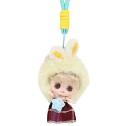 Bunny Ear Fairy Star Strap Keychain KC1205-40-C (12PC)