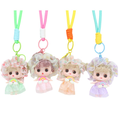Rainbow Fairy Strap Keychain KC1205-43-C (12PC)