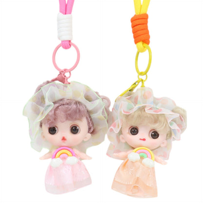 Rainbow Fairy Strap Keychain KC1205-43-C (12PC)