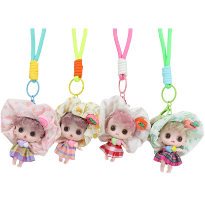 Fruit Fairy Heart Strap Keychain KC1205-42-C (12PC)