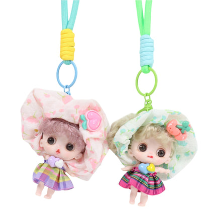 Fruit Fairy Heart Strap Keychain KC1205-42-C (12PC)