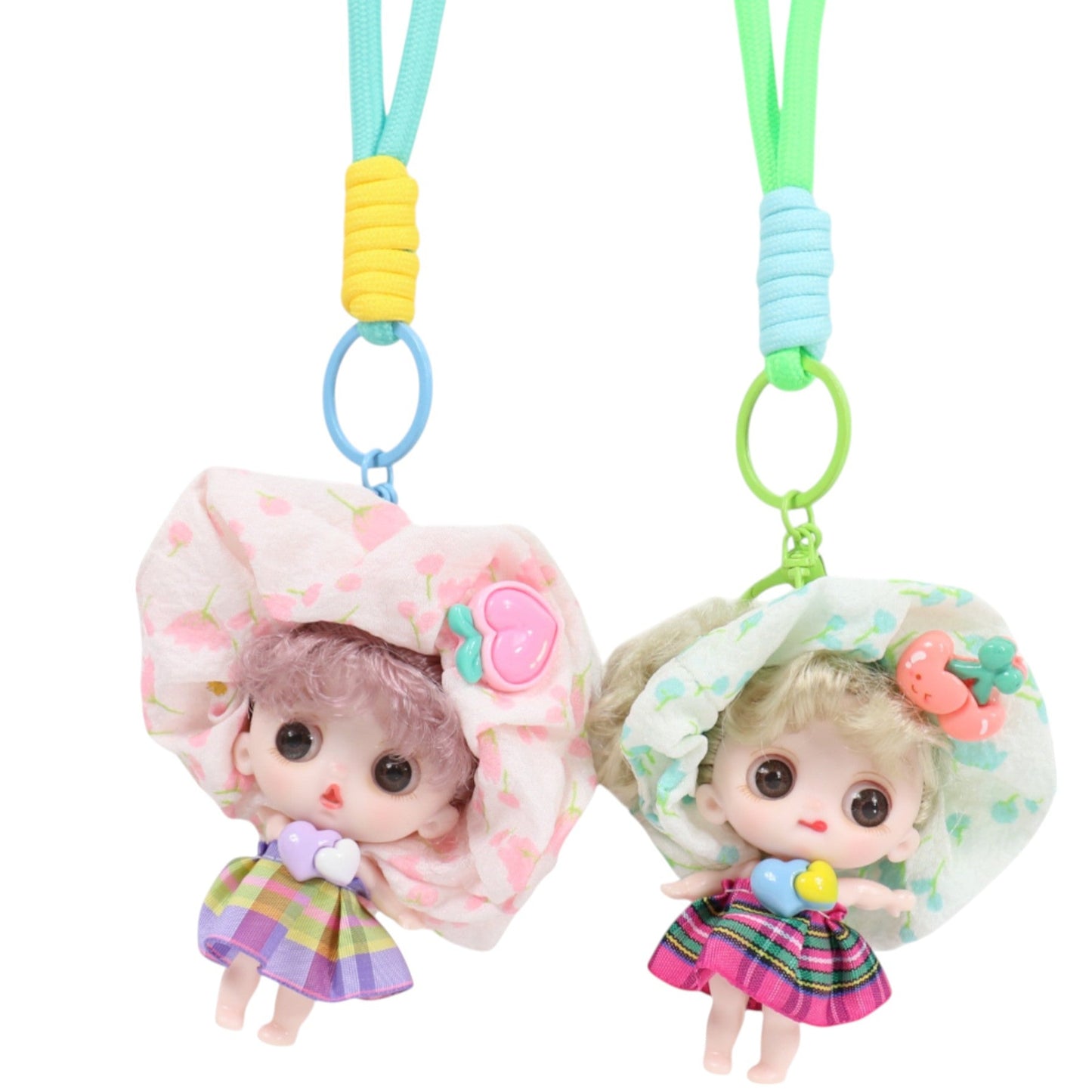 Fruit Fairy Heart Strap Keychain KC1205-42-C (12PC)