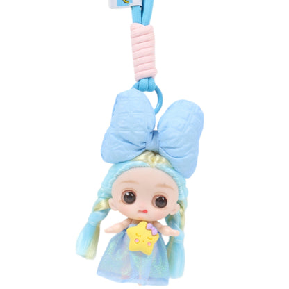 Star Fairy Ribbon Strap Keychain KC1205-47-C (12PC)
