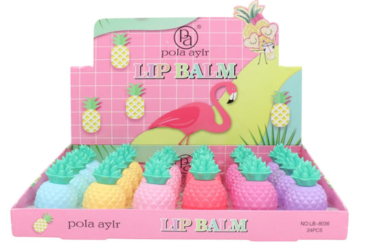 Pineapple Lip Balm LB4319-1 (24PC)
