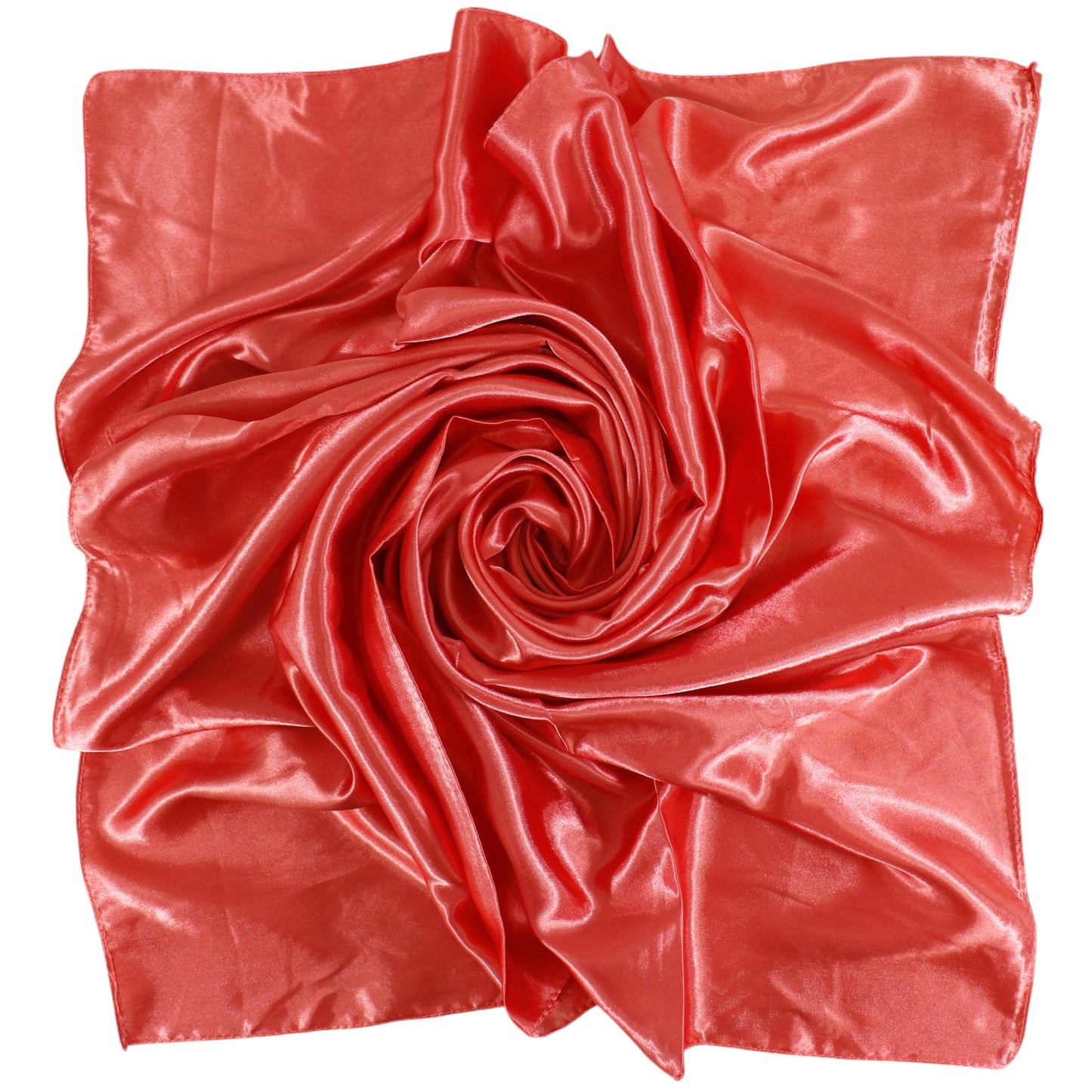 Satin Scarf Plain ST327B (12PC)
