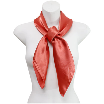 Satin Scarf Plain ST327B (12PC)